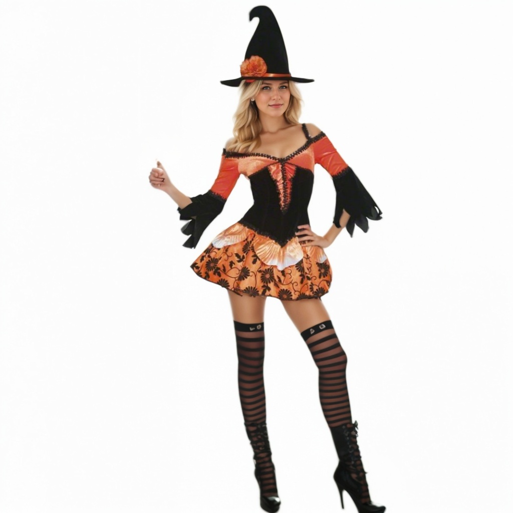 Halloween Tainted Garden Wicked Witch Costume